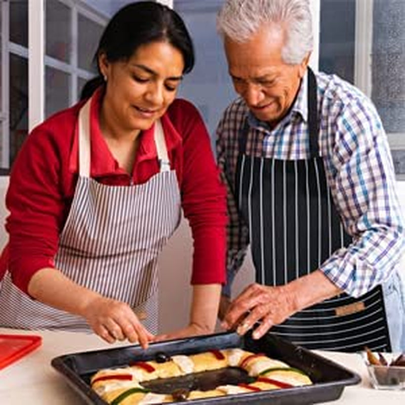 Apron. Adjustable 2 Pack Bib Aprons with 2 Pockets Cooking Kitchen Aprons for Men Women BBQ Outdoors Baking Chef Apron - Image 6