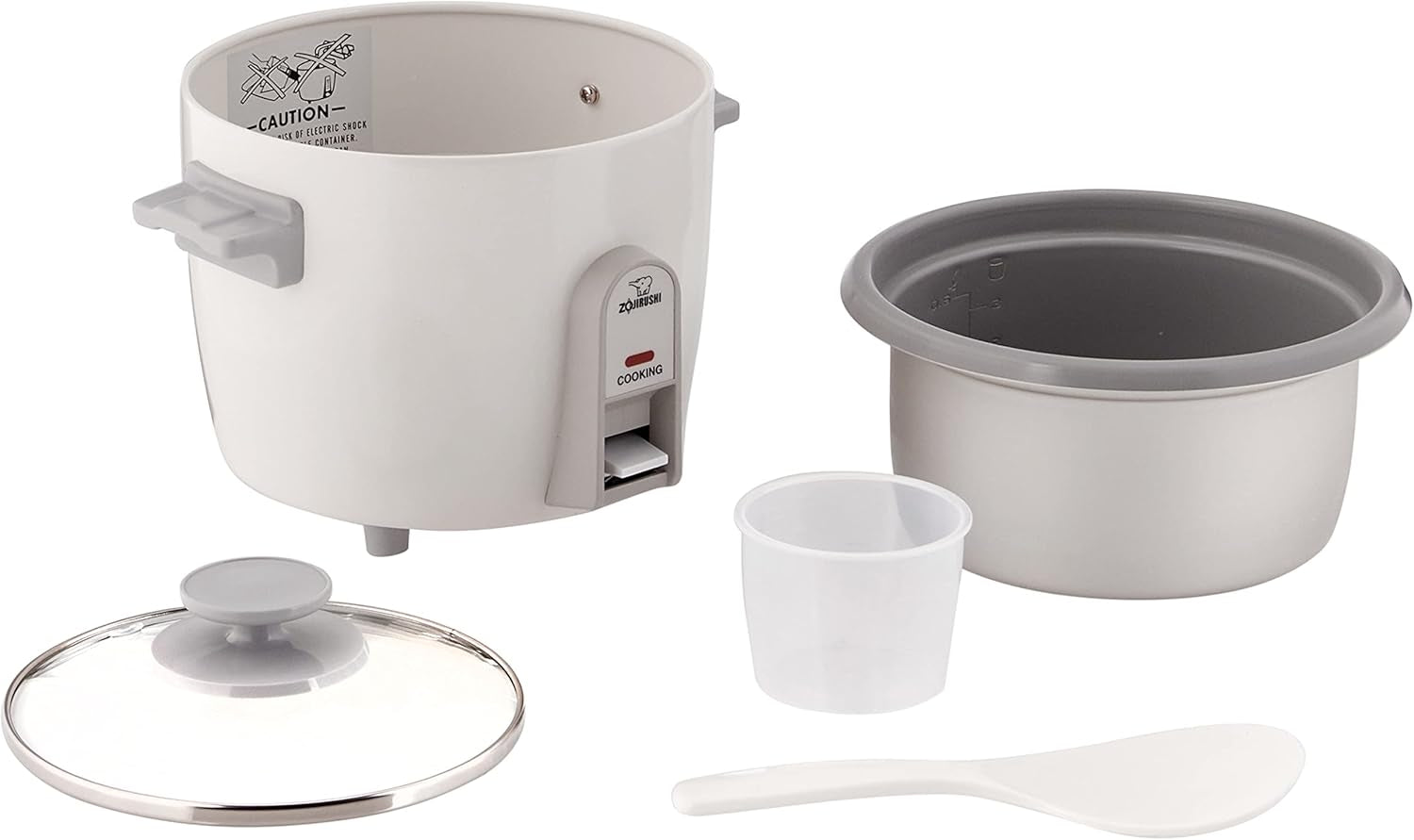 Zojirushi 3 Cup Rice Cooker/Steamer ( White) - Image 2