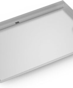 28 Inch Stainless Steel Griddle. Flat Top Griddle Replacement Top for Blackstone 28 2-Burner Gas Grill Cooking Station. Griddle Top Replacement with Rear Grease System