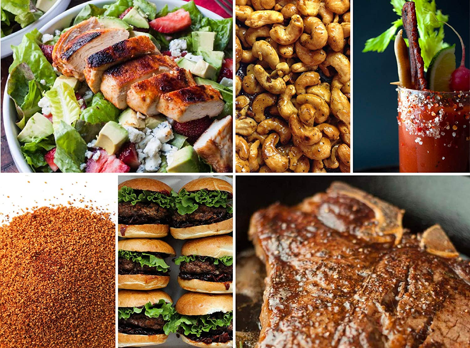 Spiceology - Smoky Honey Habanero - Sweet & Spicy BBQ Rub - Barbeque Rubs. Spice Blends and Seasonings for Smoking or Grilling - Use On: Chicken. Wings. Pork. Steak. Nuts. Butter. Bacon. or Burgers - 24 Oz - Image 7