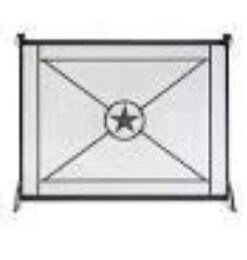 Pilgrim: Western Star - BlackBlack Suede Leather  - 40W x 32.5H