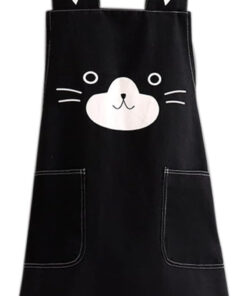 Cute Apron for Women Girl. Aprons with Front Pocket for Cooking Serving Painting Gardening. Gifts for Friends