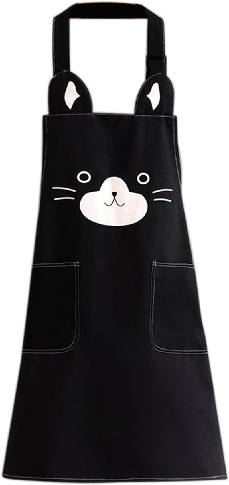 Cute Apron for Women Girl. Aprons with Front Pocket for Cooking Serving Painting Gardening. Gifts for Friends
