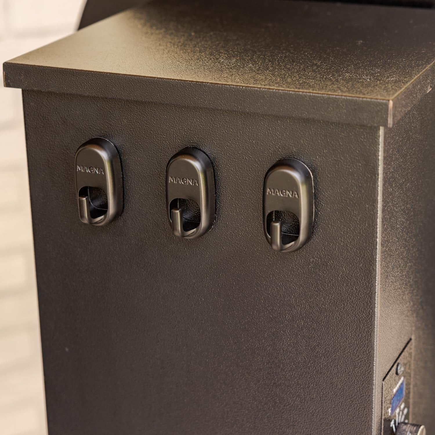 Pellet Smoker Grill Magnetic Hooks 3 Pack - Use to Hang Your Grilling Utensils and Accessories - Compatible with Pellet Grill Smokers like Traeger. Pit Boss. Z Grills. Camp Chef - Image 3