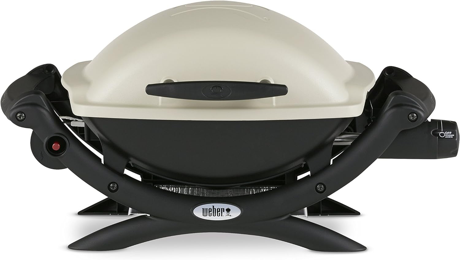 Weber Q1000 Liquid Propane Grill. Chrome