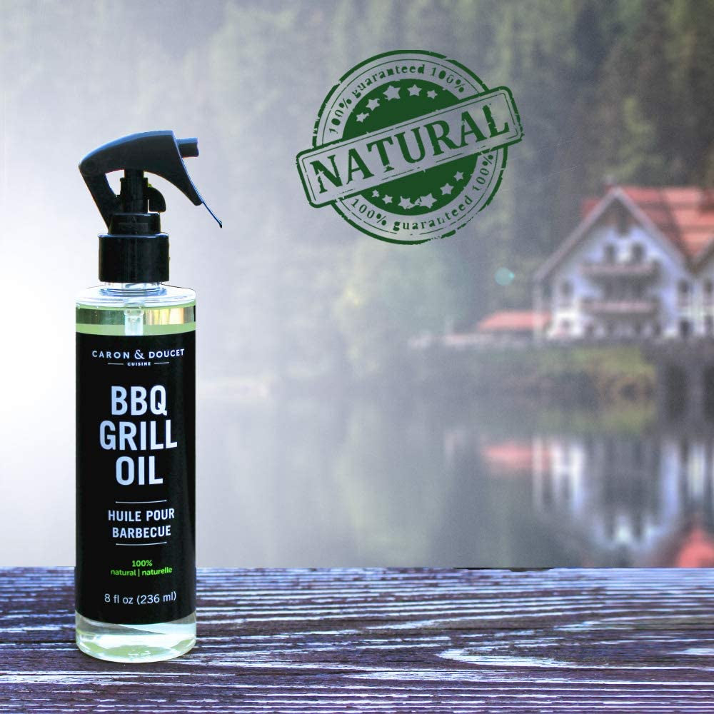 - BBQ Grill Cleaner Oil | 100% Plant-Based & Vegan | Best for Cleaning Barbeque Grills & Grates | Use with Wooden Scrapers. Brushes. Accessories & Tools | Great Gift for Dad! (8Oz) - Image 6