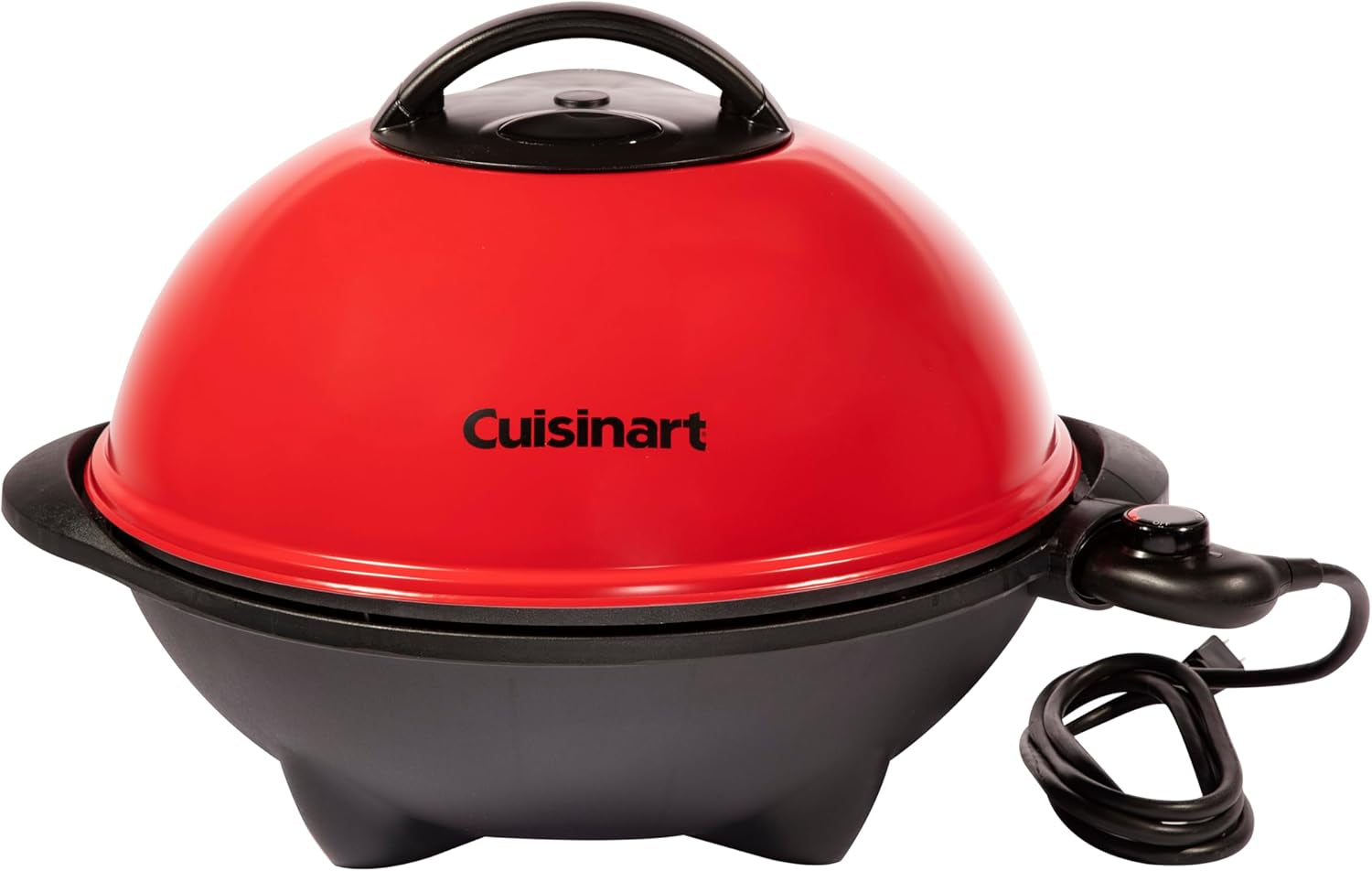 Cuisinart Indoor/Outdoor Electric Grill. 2-In-1 Portable BBQ with Non-Stick Cooking Surface. Electric Grill Outdoor with Adjustable Heat. Stand/Tabletop Options for Cookouts. Barbecues. Small Spaces - Image 9