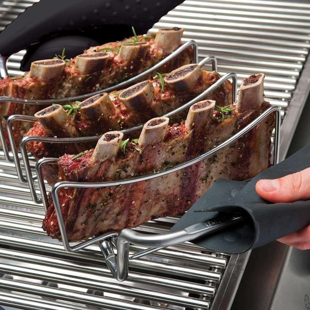 Broil King 62602 Rib Rack and Roast Support.Silver - Image 6