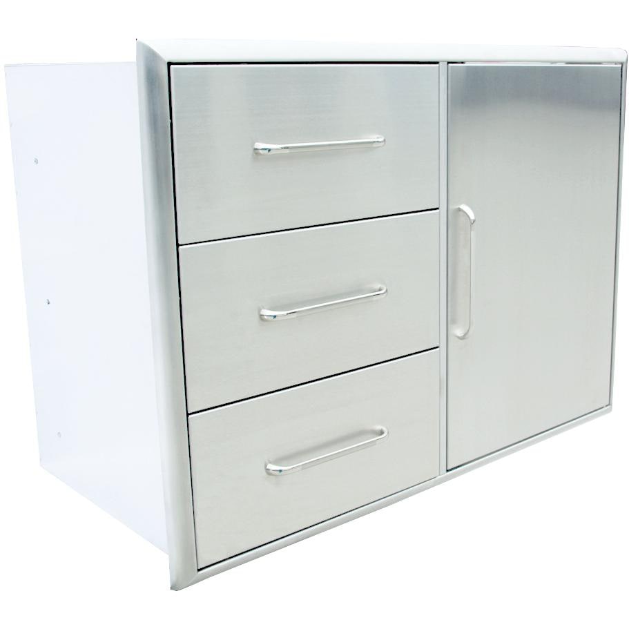 Saber Grills: 3-Drawer and Door Combo