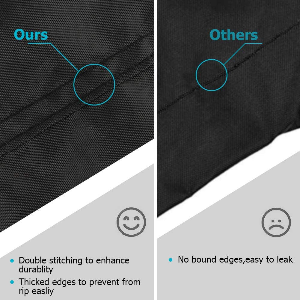 Grill Cover 58 Inch. Icover Waterproof BBQ Gas Grill Cover. Polyester Easy On/Off. Dustproof Fade Resistant for Weber Char-Broil Nexgrill and More Grills - Image 8