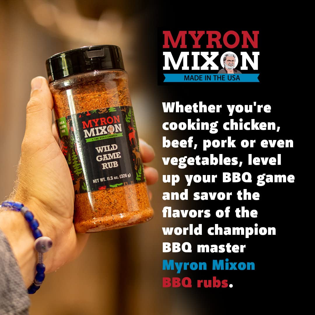 Myron Mixon BBQ Rub | Rubba Dub Rib | Champion Pitmaster Recipe | Gluten-Free BBQ Seasoning. Msg-Free. USA Made | 12 Oz - Image 2