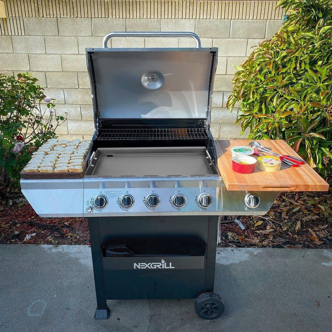 Full-Size Griddle Inserts for Home Depot Nexgrill 4 Burner 720-0830. 720-0830H. 720-0783E. Flat Top Grill Griddle for 5 Burner 720-0888N. 720-0888. 720-0697. Grills - Image 6