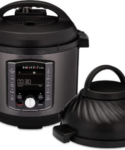 Instant Pot Pro Crisp 11-In-1 Air Fryer and Electric Pressure Cooker Combo with Multicooker Lids That Air Fries. Steams. Slow Cooks. Sautés. Dehydrates. & More. Free App with over 800 Recipes. 8 Quart