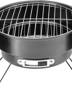 10 Portable round Barbecue BBQ Charcoal Grill with Handle for Outdoor Home Kitchen BBQ Picnic Camping
