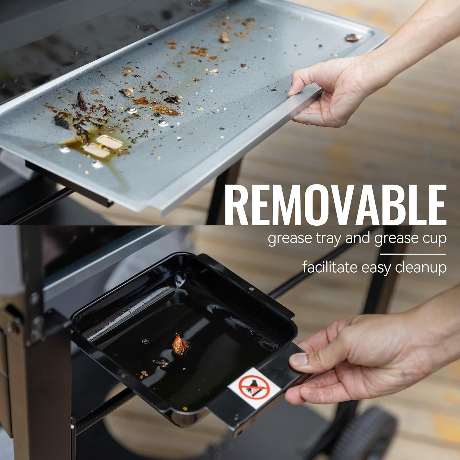 GA5401T 5-Burner BBQ Propane Grill with Sear Burner and Side Burner. Stainless Steel Barbecue Gas Grill for Outdoor Patio Garden Picnic Backyard Cooking. 64.000 BTU. Silver - Image 10