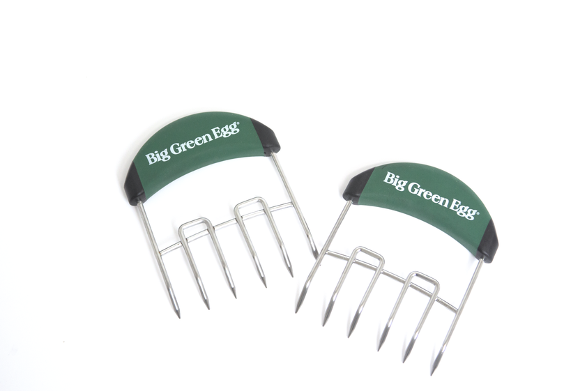 Big Green Egg: Stainless Steel Meat Claws. Soft Grip Handles