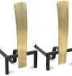 Pilgrim: Fonda  - Antique Brass  Black - 8W x 16H x 14.3D