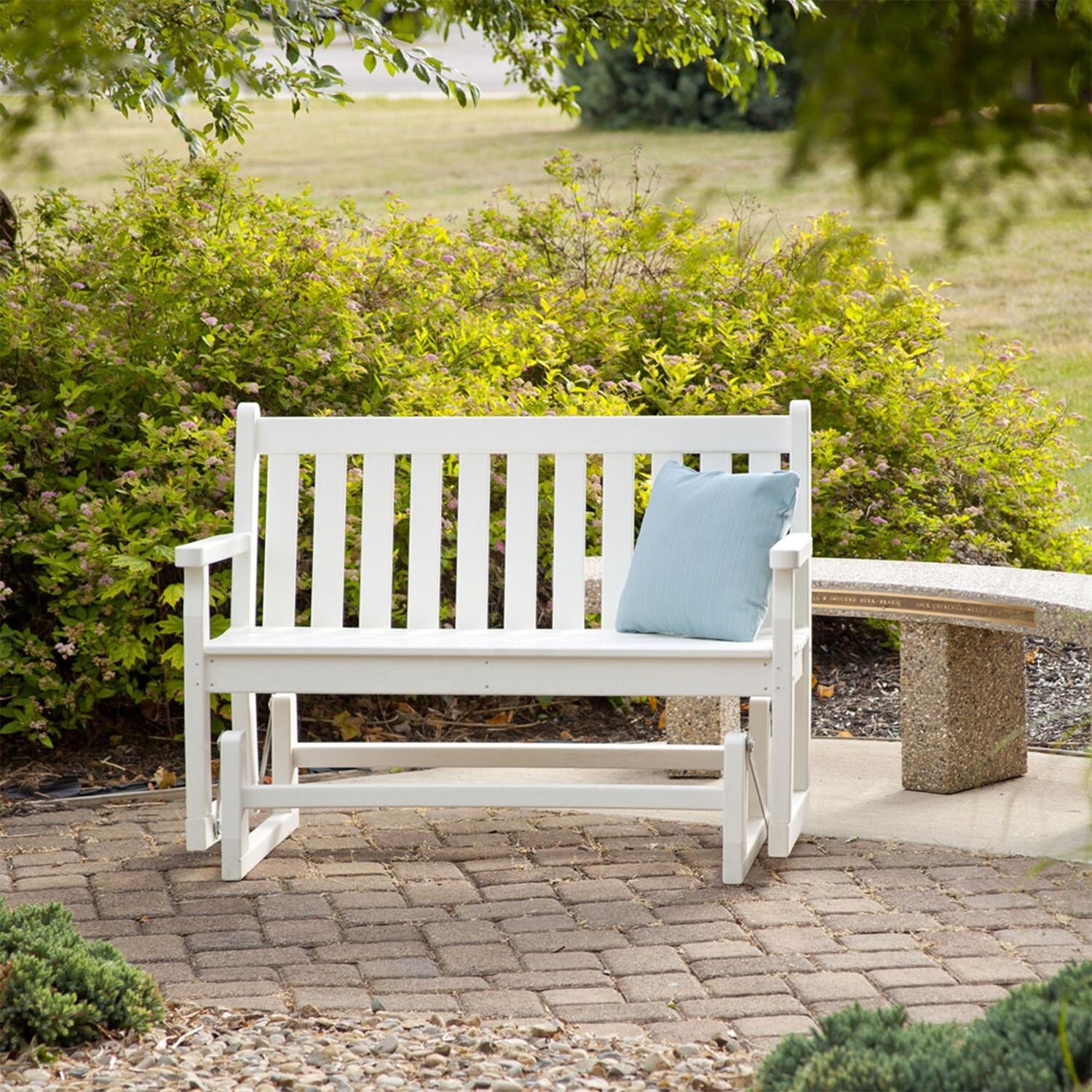 Polywood: Traditional Garden 48 Glider - Image 4