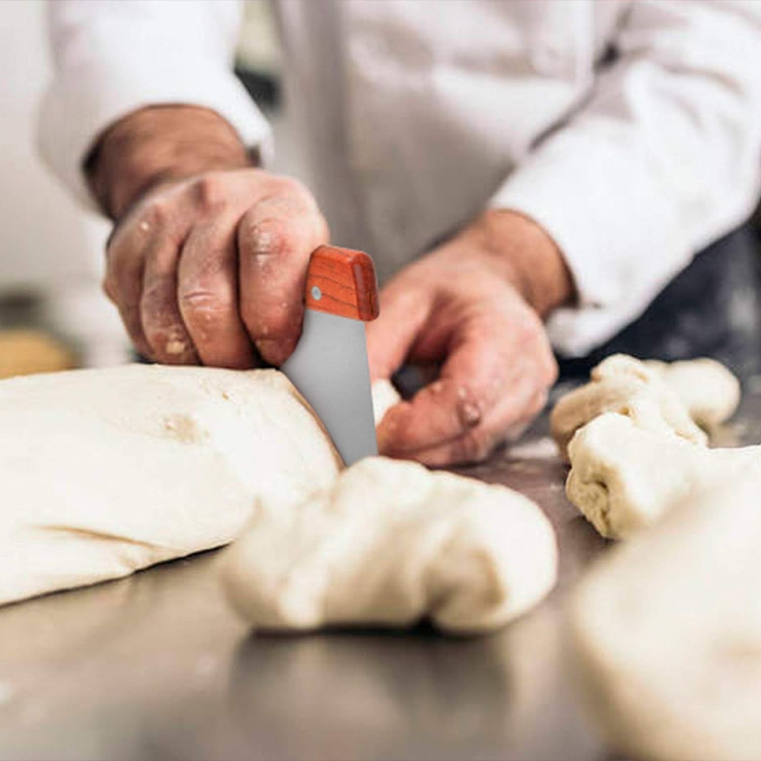 Only Fire Professional Barbecue Tool Kit Grill Griddle Tools Flat Top Griddle Accessories for Camping. Outdoor Hibachi. Backyard-Set of 5 - Image 7