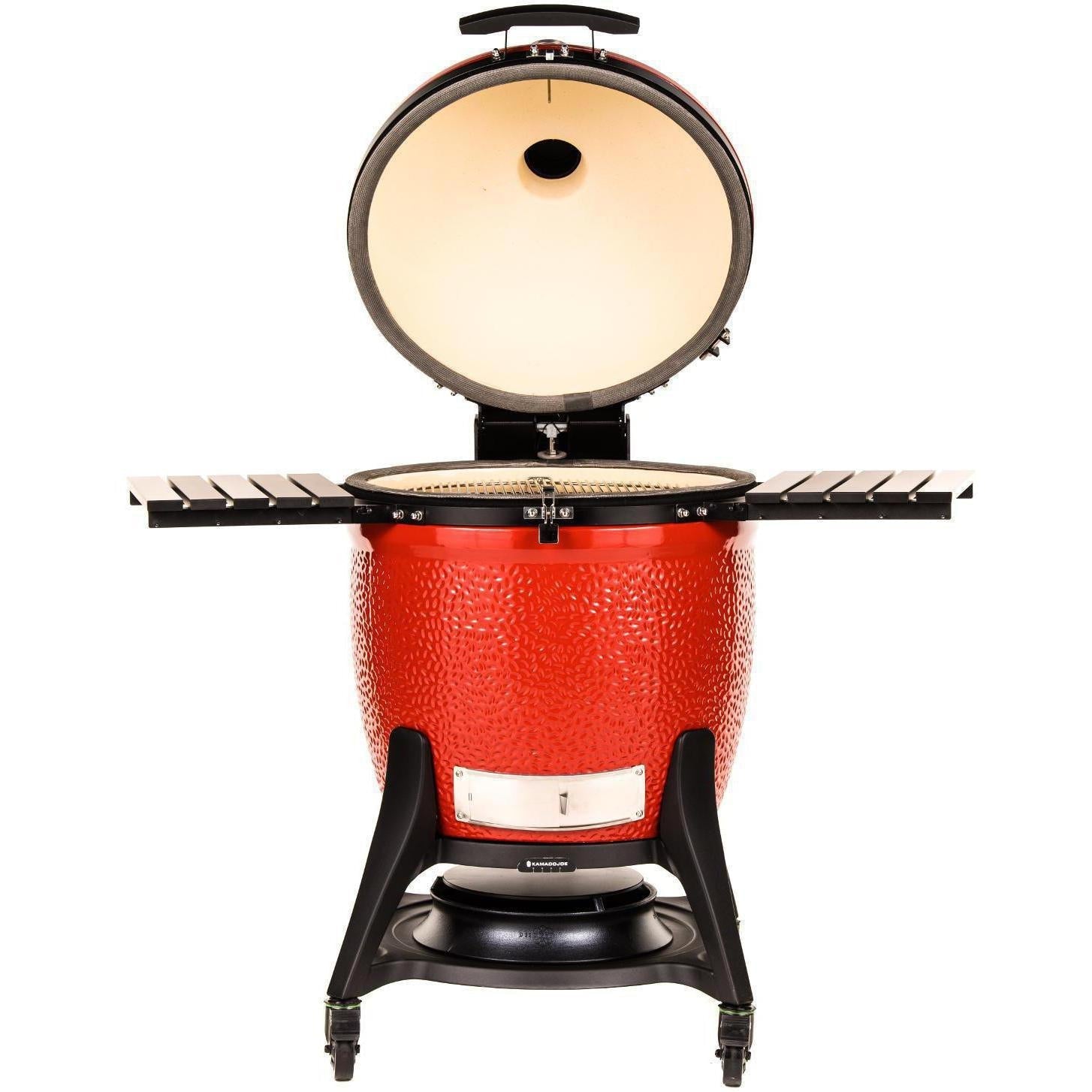 Kamado Joe: Big Joe III w/ Cart. Hyperbolic Insert. Aluminum Side Shelves. Heat Def. D&C. Tools - Image 3