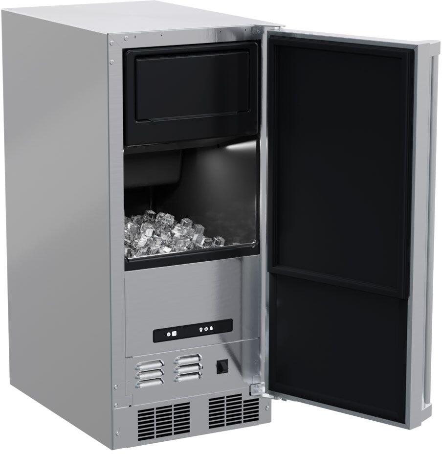 Marvel Refrigeration: 15 Outdoor Clear Ice Machine w/ Stainless Steel Reversible Door - Image 2