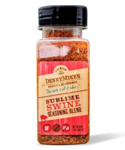 Dennymike'S Sublime Swine Seasoning Blend. All Natural Spices and Seasonings. Low Sodium and Keto-Friendly Chili Seasoning Mix. BBQ Rub for Cooking. Smoking. and Grilling. 7 Oz
