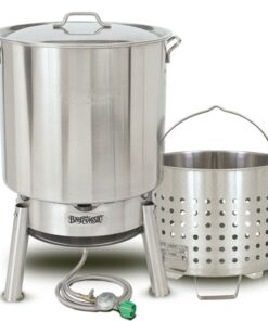 Bayou Classic 82qt Stainless Steel Steam and Boil Cooker Kit