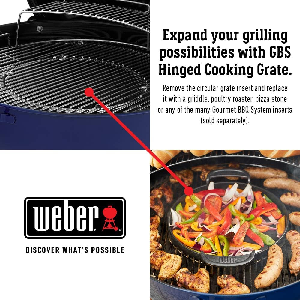 Weber Master-Touch Charcoal Grill. Deep Ocean Blue - Image 7