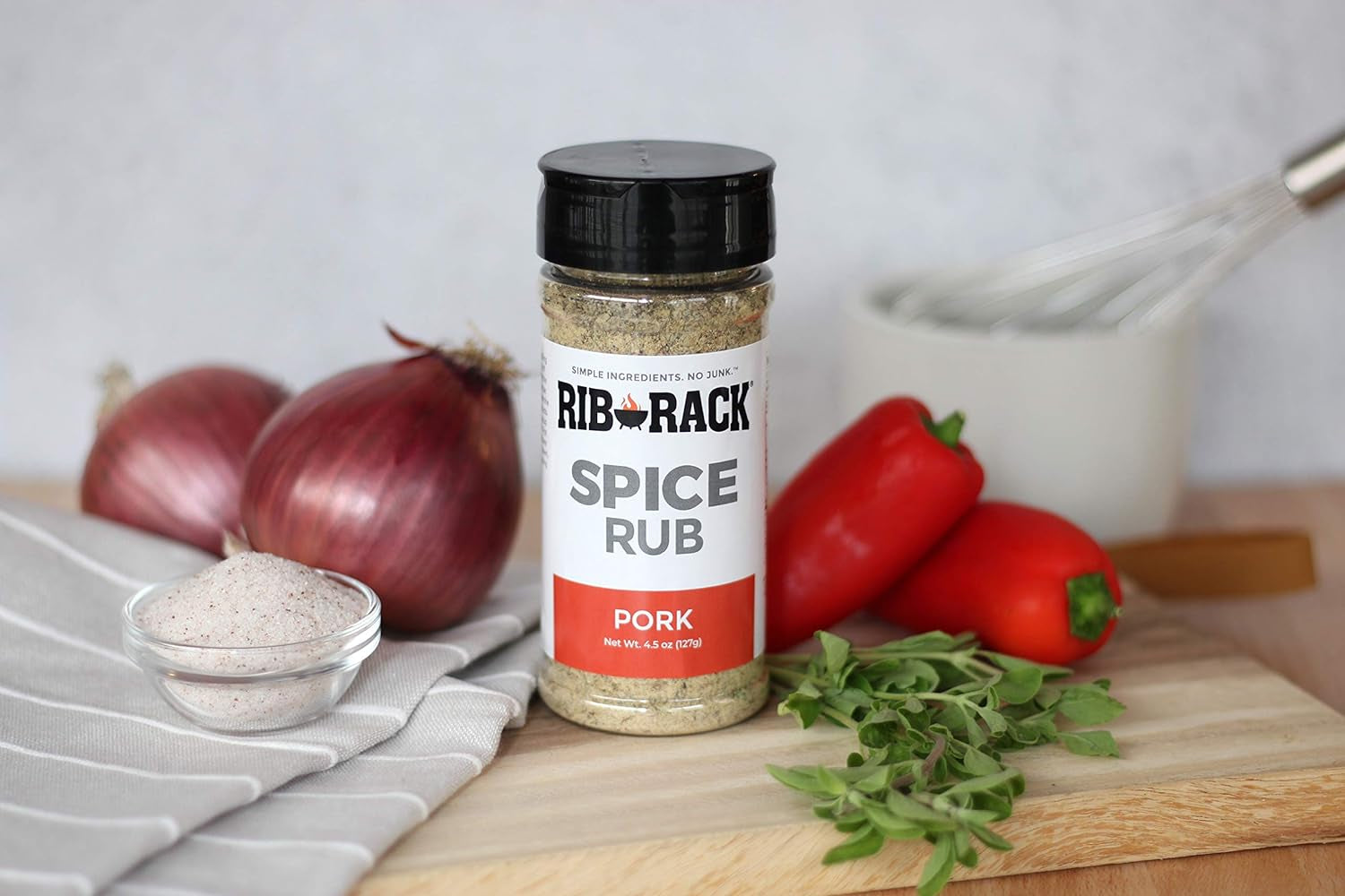 Rib Rack Dry Spice Rub - Pork. 4.5 Oz. - Meat Seasoning for BBQ. Grill. Smoker - All Natural Ingredients (Packaging May Vary) - Image 2