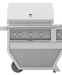 Hestan: 42 Deluxe Cart Grill with Side Burner