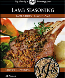 My Family'S Lamb Seasoning - Dry Seasonings and Spices - Smoking Rubs for Stew and Steak - Perfect for Ribs & Chops Grilling - Lamb Burgers & Chop Meat Spice - 3.6 Oz.