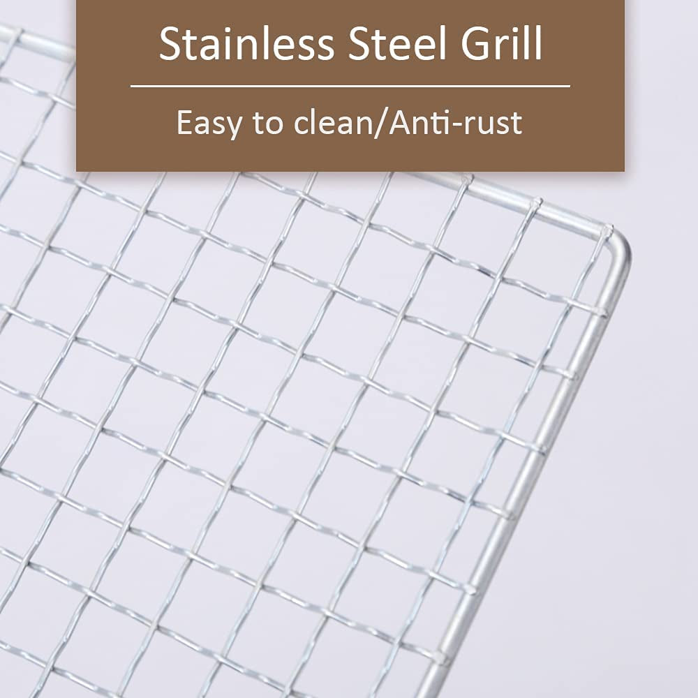 Joyray Grill Rack Grids. Stainless Steel BBQ Roasting Rack or Baking/Cooling Rack. for Oven and Outdoor Barbeque.Oven & Dishwasher Safe. - Image 3