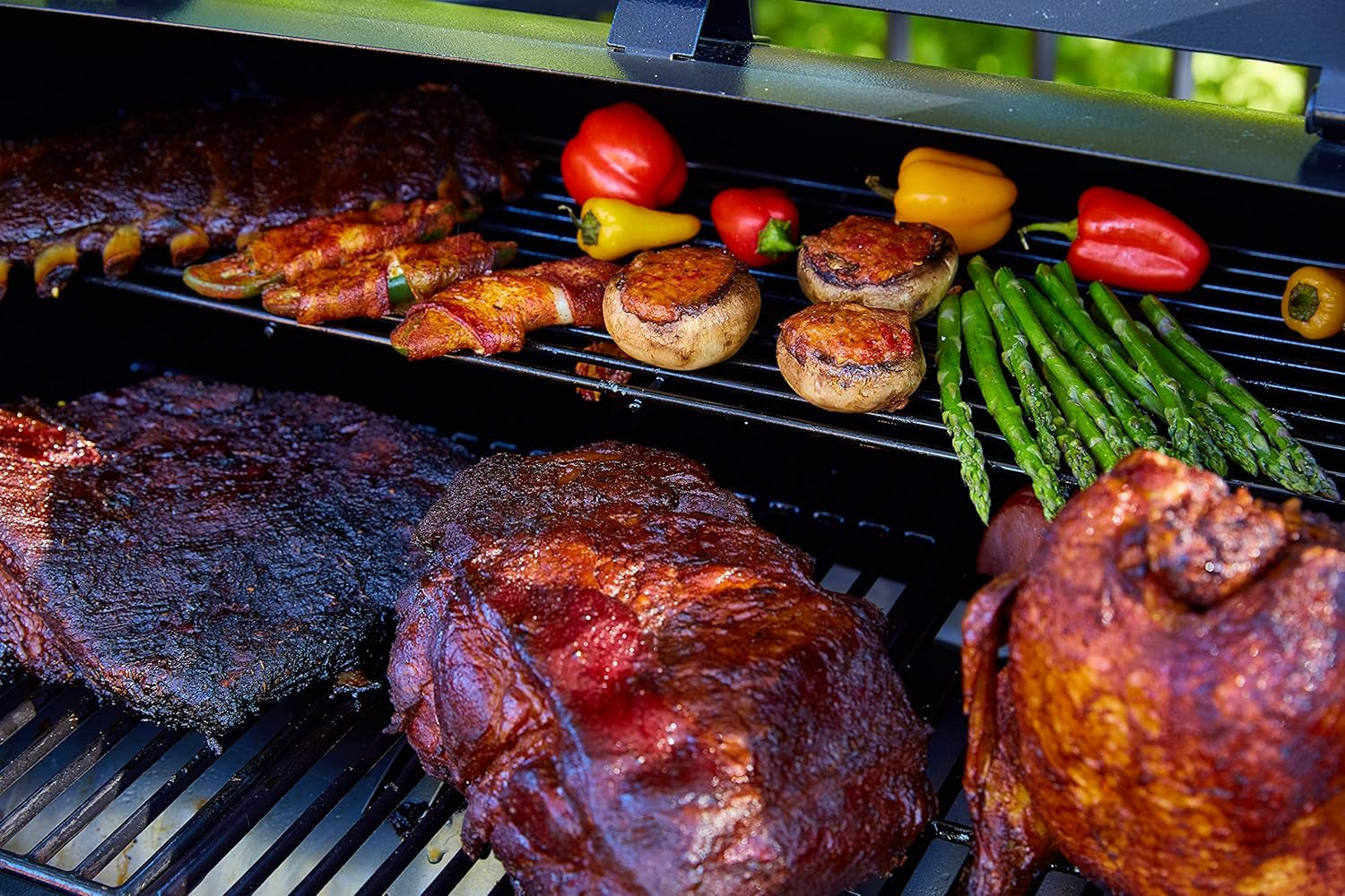 Pit Boss PB440D2 Wood Pellet Grill. 440 SERIES. Black - Image 8