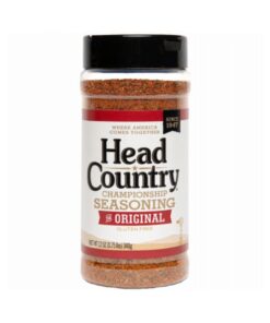 Head Country Bar-B-Q Championship Seasoning. Original | Gluten Free. MSG Free Barbecue Seasoning | Bold & Herbal Dry Spice Rub to Boost the Flavor of All Your BBQ Favorites | 12 Ounce. Pack of 1