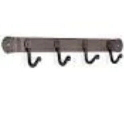 Pilgrim: 4 Hook Bracket - Vintage Iron - 17