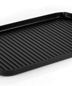 Nonstick Stove Top Grill Pan - PTFE/PFOA/PFOS Free Need Two Burners 20 X 13 Hard-Anodized Non Stick Grill & Griddle Pan - Kitchen Cookware. Dishwasher Safe NCGRP59