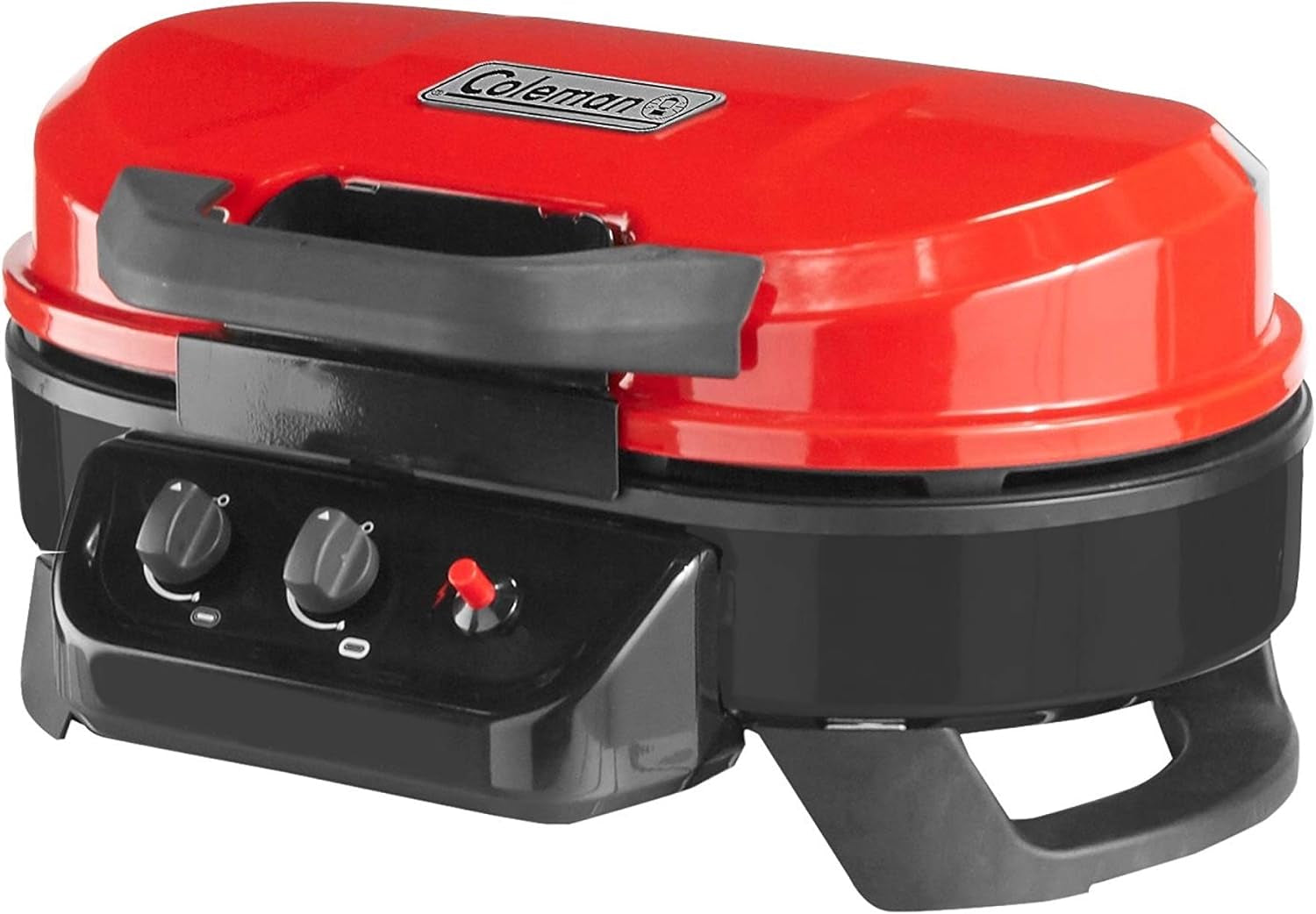 Coleman Roadtrip 225 Portable Tabletop Propane Grill Gas Grill with 2 Adjustable Burners Instastart Ignition and 11000 Btus of Power; 225 Sq. In. Cooking Area