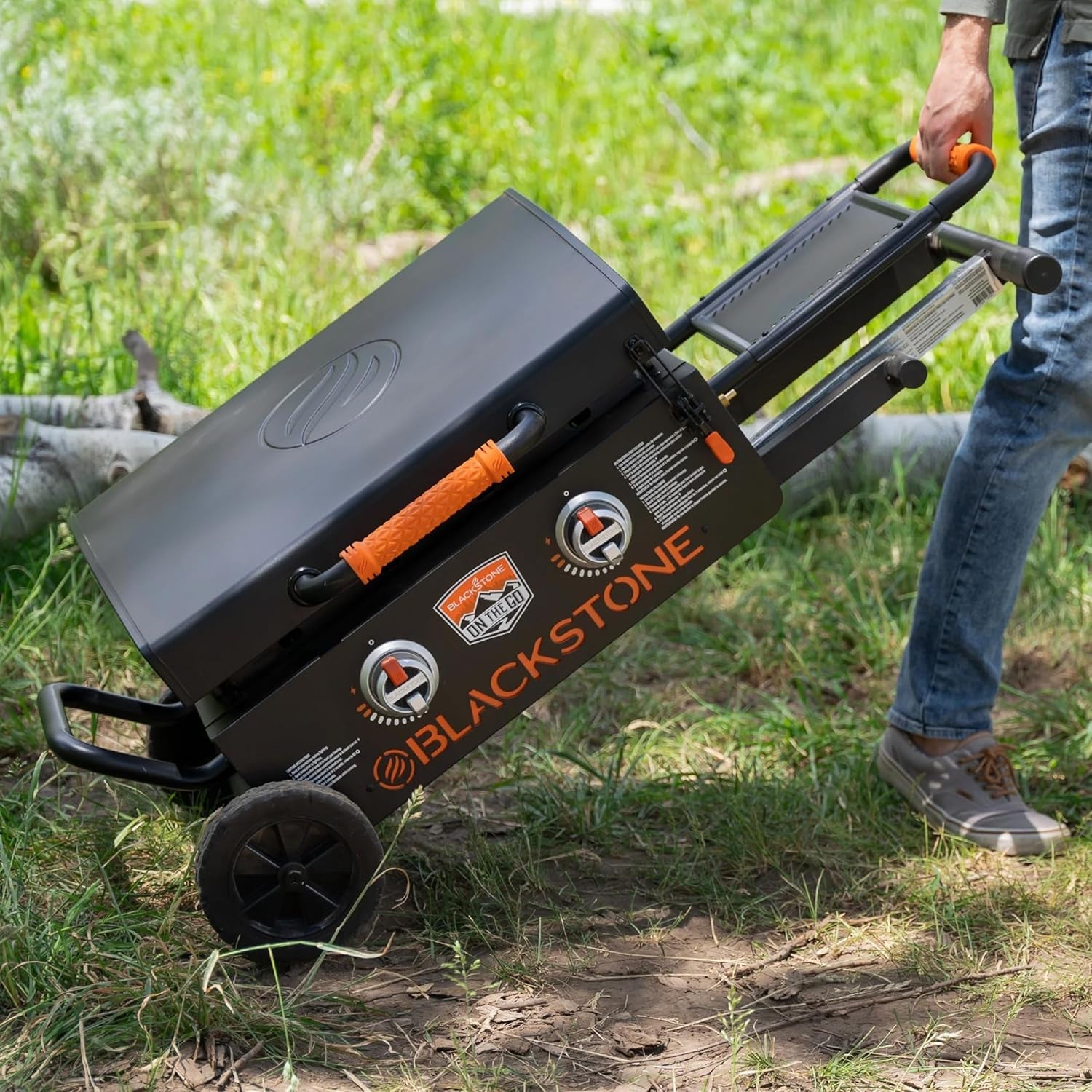 Blackstone 22 Inch Griddle - Portable Blackstone Omnivore Grill with Flexfold Legs. Includes Accessories. Seasoning. and Griddle Gloves - Image 2