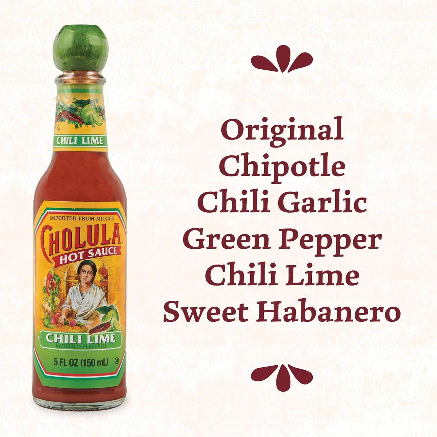 Cholula Hot Sauce Variety Pack. Product of Mexico. Gift Set Includes Six 5 Fl Oz Signature Cholula Hot Sauces for Eggs. Pizza. Mexican Dishes. and More. 30 Fl Oz - Image 10