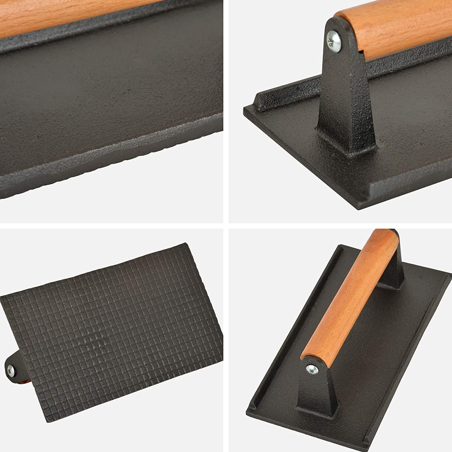 Only Fire Professional Barbecue Tool Kit Grill Griddle Tools Flat Top Griddle Accessories for Camping. Outdoor Hibachi. Backyard-Set of 5 - Image 4