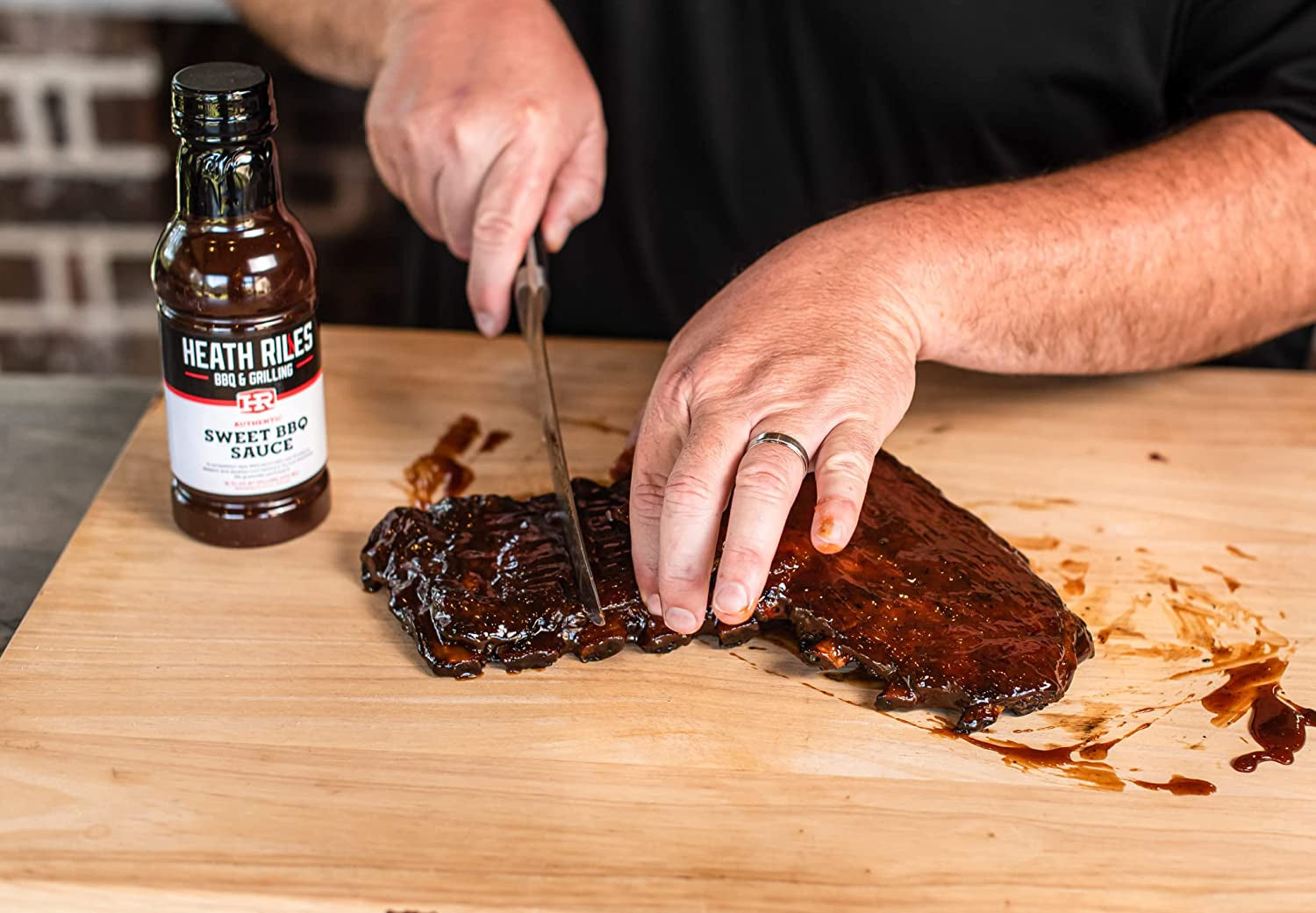 Heath Riles BBQ Sweet Barbecue Sauce. Champion Pitmaster Recipe. Bottle 16 Oz. - Image 4