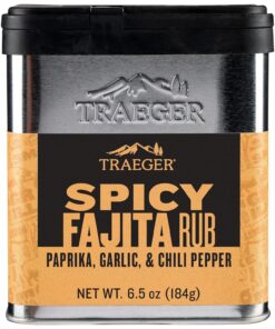 Traeger Grills SPC217 Spicy Fajita Rub with Paprika. Garlic. & Chili Pepper 6.5 Ounce (Pack of 1)