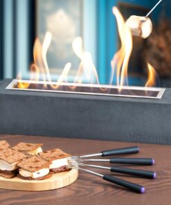 Houswise Tabletop Fire Pit. Portable Fire Pit Bowl. Indoor Smores Maker. Table Top Firepit. Outdoor Indoor Fire Pit Tabletop. Indoor Fireplace. Mini Tabletop Fireplace. Decor Housewarming Gifts