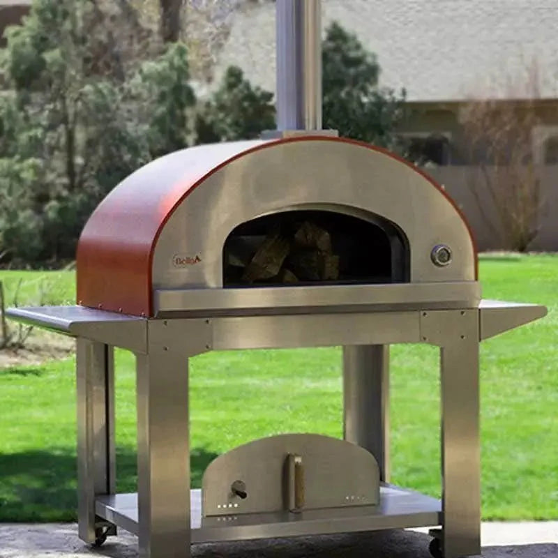 Bella Outdoor Living Ultra40 Portable Wood-Fired Pizza Oven with Stand