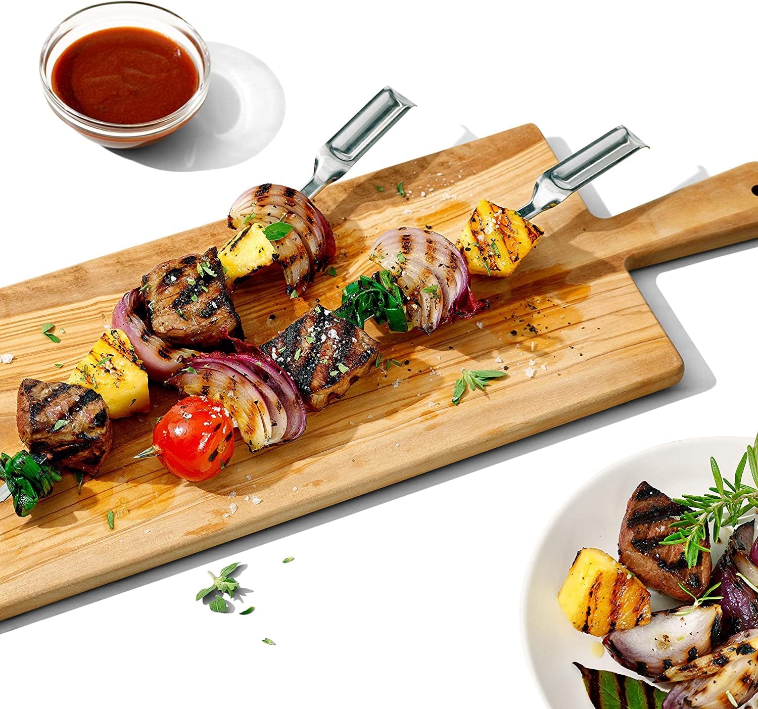 OXO Good Grips Grilling Tools. Stainless Steel Grilling Skewers - Set of 6 - Image 8