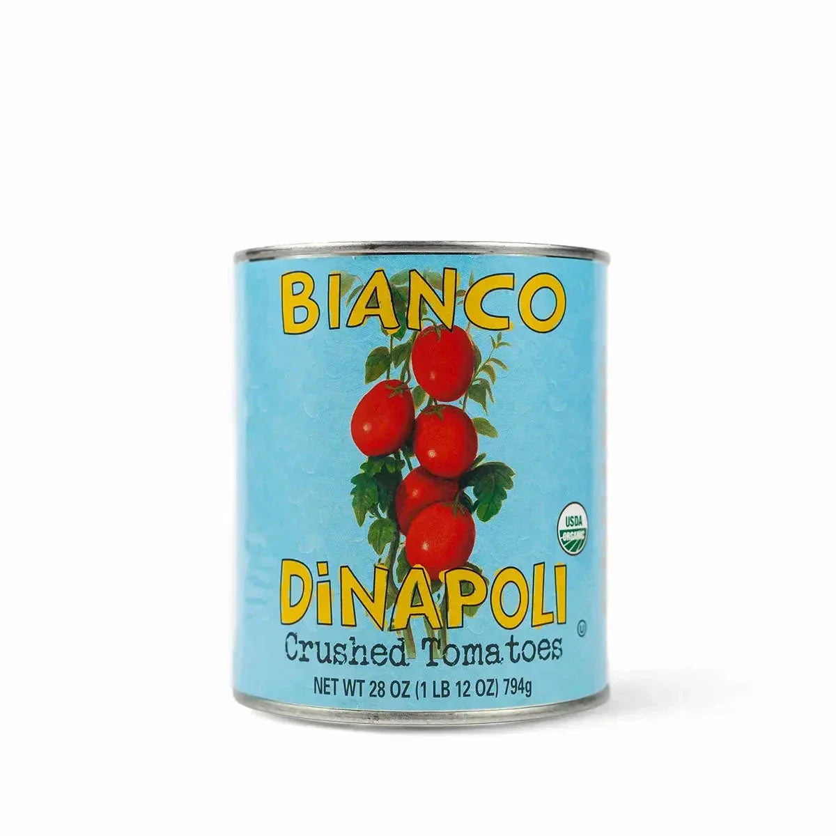 Bianco DiNapoli. Organic Crushed Tomatoes in Puree. 28 oz.