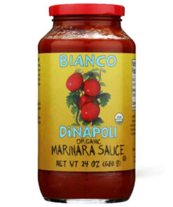 Bianco DiNapoli. Organic Marinara Sauce. 24 oz.
