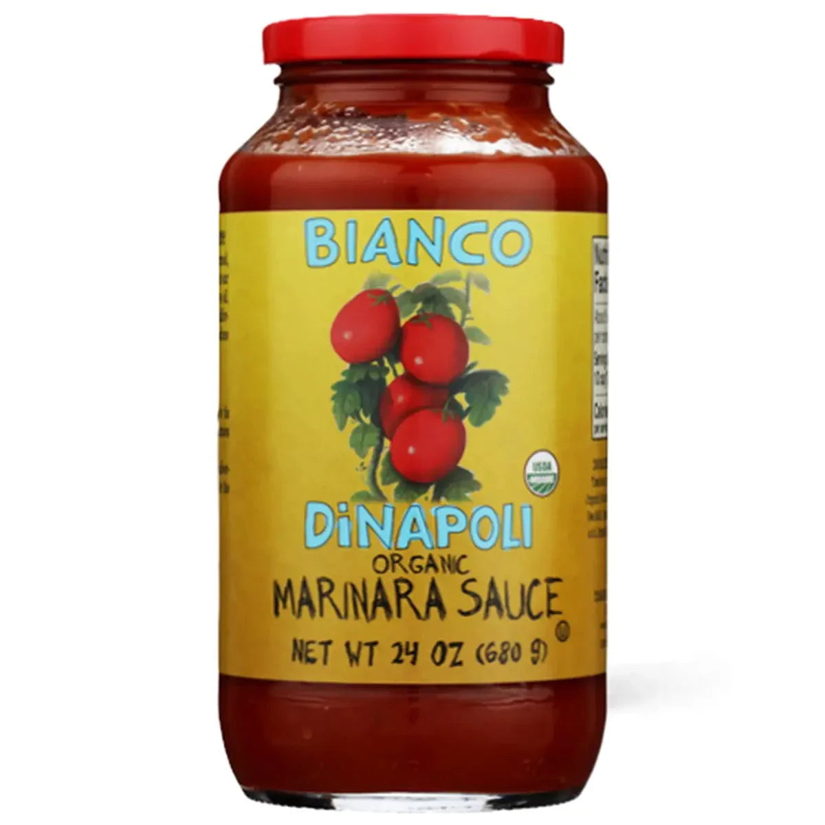 Bianco DiNapoli. Organic Marinara Sauce. 24 oz.
