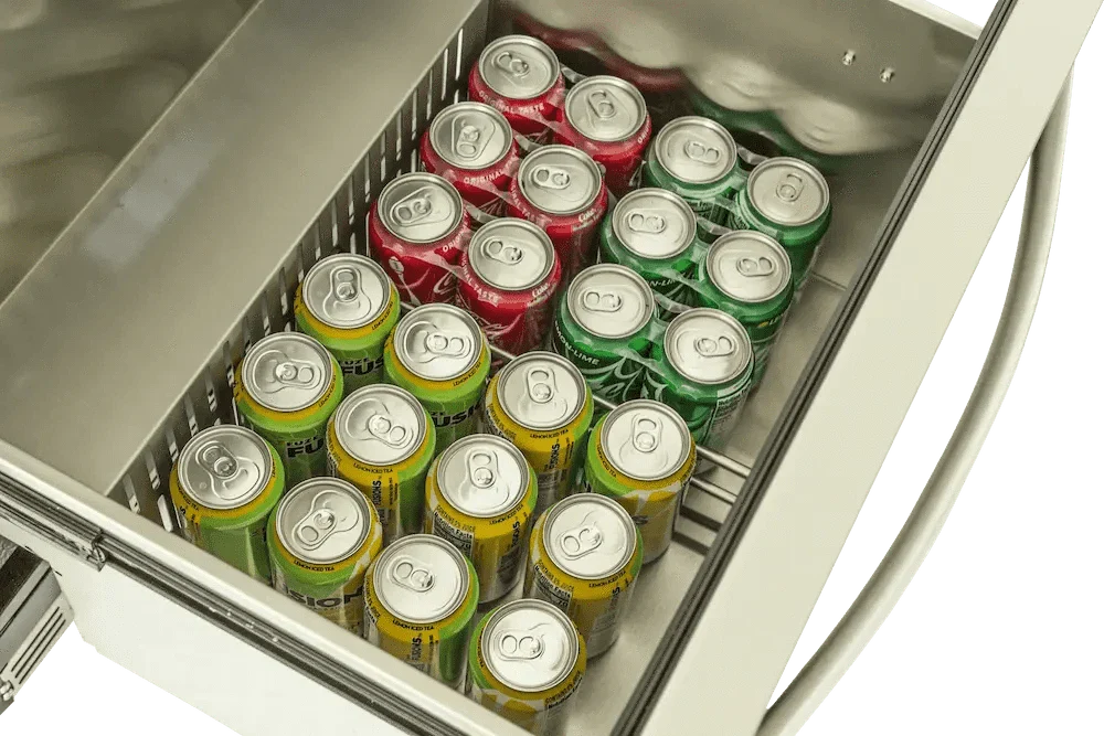 Blaze 24 Outdoor-Rated Double Drawer Refrigerator. 5.1 cu. ft. BLZ-SSRF-DBDR5.1 - Image 6