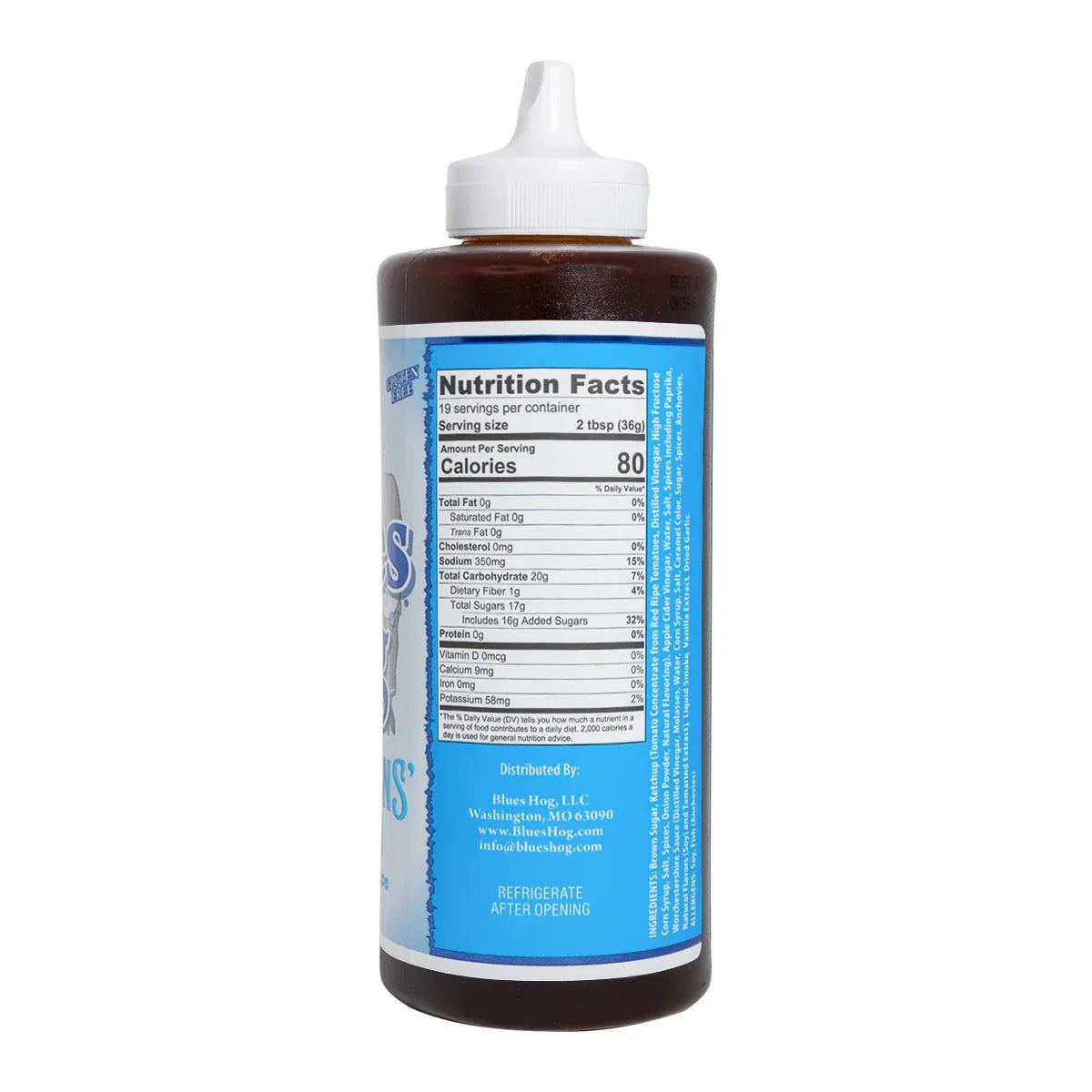 Blues Hog Champions' Blend BBQ Sauce Squeeze Bottle - Image 2